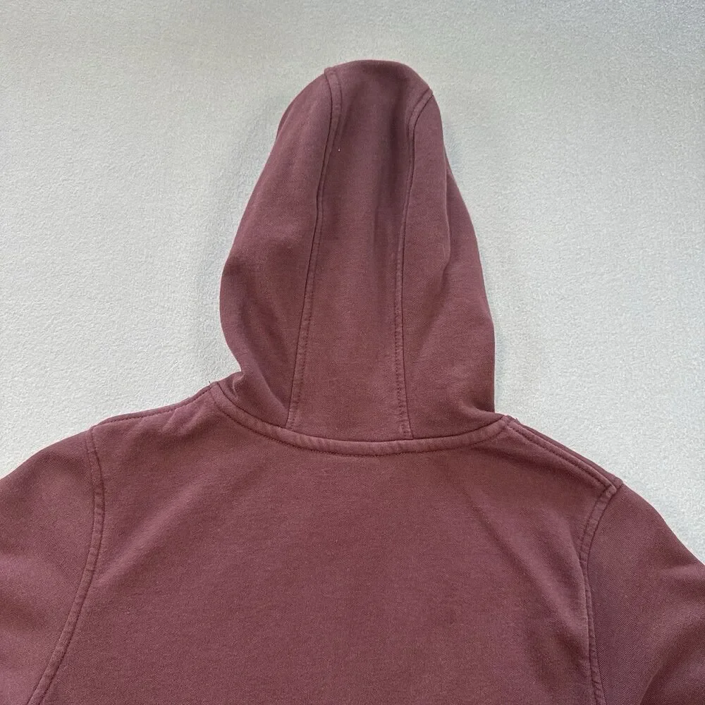 Nike Sportswear Club Fleece Pullover Hoodie Kids Large Burgundy Maroon